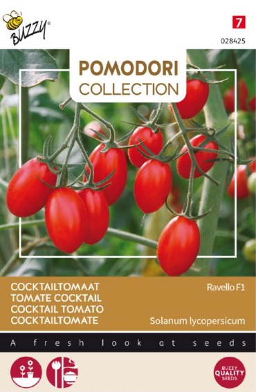 Tomaat Ravello F1 (Solanum) 10 zaden